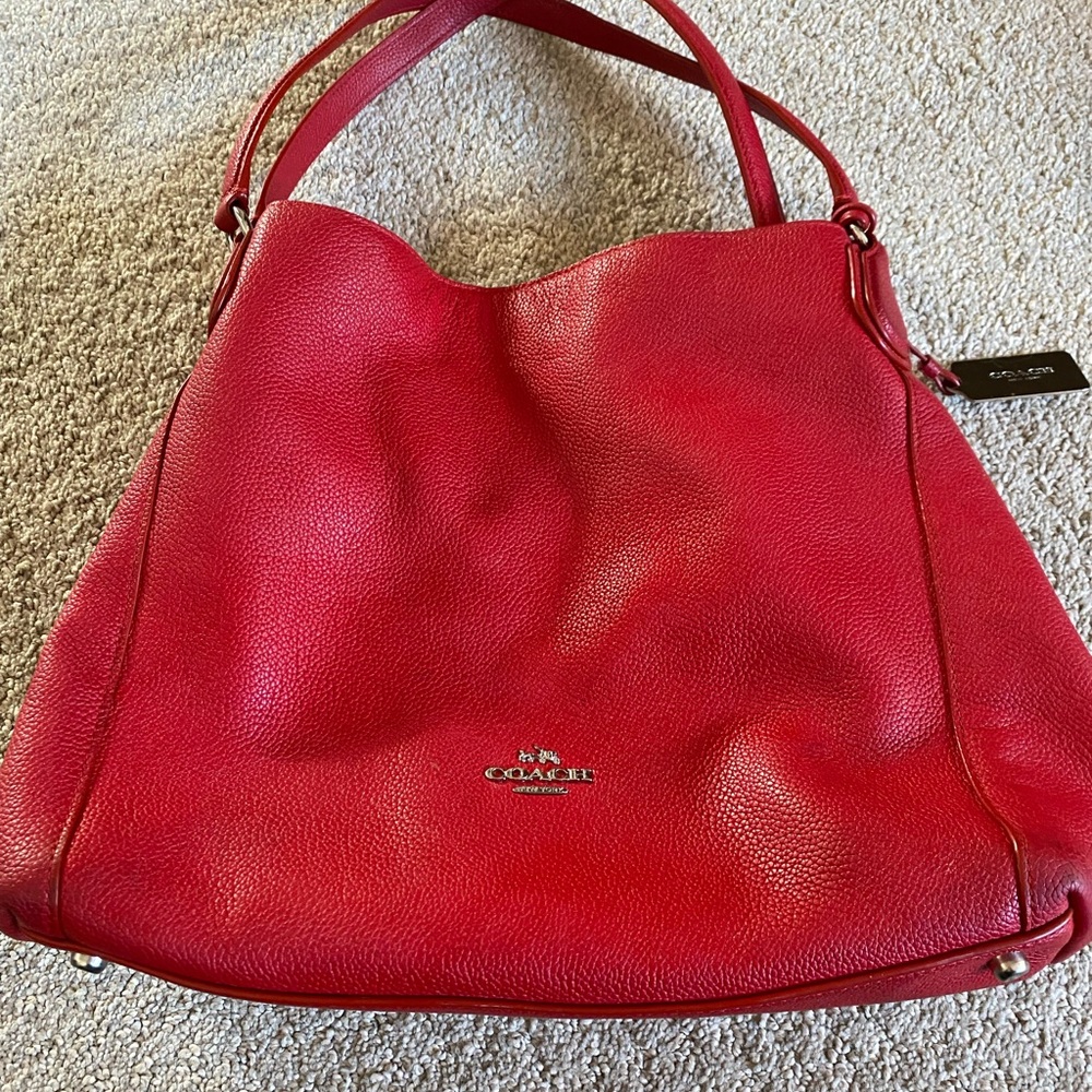 Authentic coach hobo bag